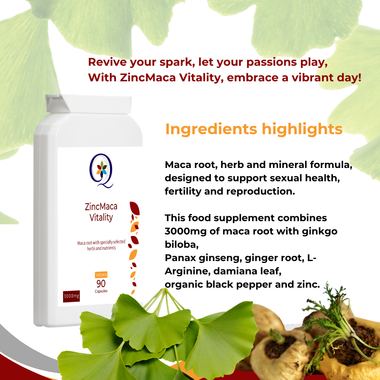 ZincMaca Vitality Food Supplements - QuantumWay