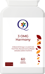 3 OMG Harmony Omega 3-6-9 Food Supplements - QuantumWay