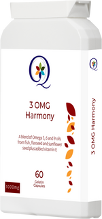 3 OMG Harmony Omega 3-6-9 Food Supplements - QuantumWay