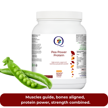 Pea Power Protein Food Supplements - QuantumWay