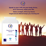VegaCultures Blend | Food Supplement | Gut |  Vegan-friendly | Live culture supplement - QuantumWay 