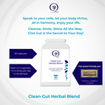 Clean Gut Herbal Blend Food Supplements - QuantumWay 