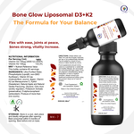 Bone Glow Liposomal D3+K2 Food Supplements