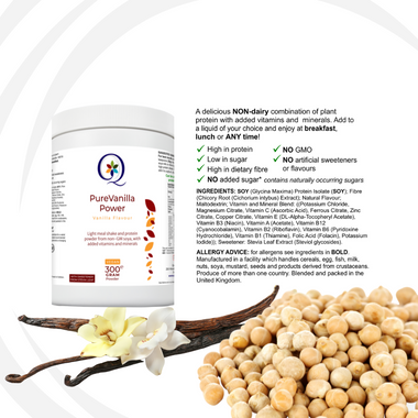 PureVanilla Power Food Supplements - QuantumWay 