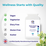 Gastro Guard Complex |Digestive Balance Capsules with Zinc, Aloe Vera & Live Cultures | Vegan | Made in the UK | 60 Capsules - QuantumWay 