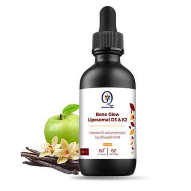 Vitamin D3 K2 Liquid | 60 ml |Liposomal Vitamin D Drops with K2 MK-7 100µg | Vegan | Made in The UK |