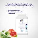 QW Gastro Guard Complex – High Strength Digestive Balance Capsules with Zinc, Aloe Vera & Live Cultures | Vegan | Made in the UK | 60 Capsules - QuantumWay 