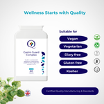QW Gastro Guard Complex – High Strength Digestive Balance Capsules with Zinc, Aloe Vera & Live Cultures | Vegan | Made in the UK | 60 Capsules - QuantumWay 