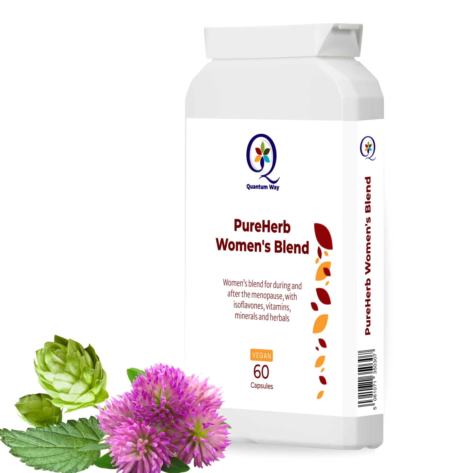 PureHerb Women's Blend | Hot Flashes | Before and after Menopause - QuantumWay 